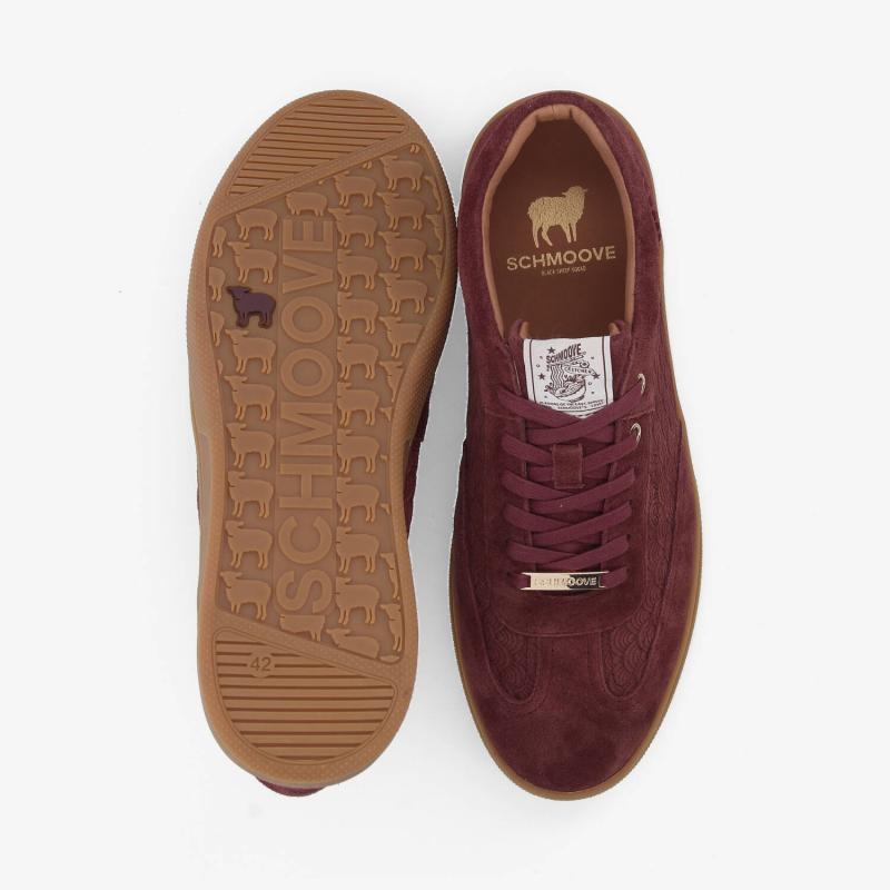 SAN MARINO SNEAKER M - SUEDE - RED
